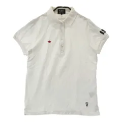 サイズ：1 PEARLY GATES パーリーゲイツ  半袖ポロシャツ  ホワイト系 [240101563343] ゴルフウェア レディース ストスト