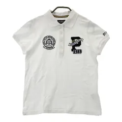サイズ：0 PEARLY GATES パーリーゲイツ  半袖ポロシャツ  ホワイト系 [240101565285] ゴルフウェア レディース ストスト