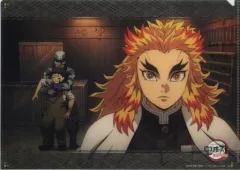 【中古】クリアファイル 煉獄杏寿郎(人質) 名場面レイヤードA4クリアファイル 「テレビアニメ 鬼滅の刃 無限列車編×ufotable DINING」 お楽しみくじ 景品