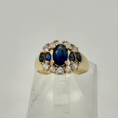 2025年最新】18金リング サファイアの人気アイテム - メルカリ