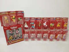 Disney ディズニー クリスマスオーナメントくじ オーナメント 2025 まとめ売り ミッキーマウス/くまのプーさん/ラプンツェル/アナ/ベイマックス など 未開封品 [M-6092]