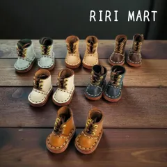 オビツ11　編み上げ牛革ブーツ　ねんどろいどどーる