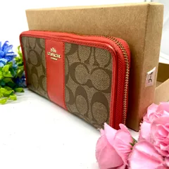 コーチ 長財布 シグネチャー ラウンド カード 札入れ FY286