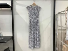 CELFORD セルフォード デジタルフラワープリントワンピース サイズ36 CWF0242030 グレー 花柄 ポリエステル レディース