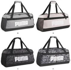 プーマ PUMA プーマ チャレンジャー ダッフル バッグ M 58L ボストンバッグ ショルダーバッグ 鞄 かばん 大容量 部活 チーム 試合 大会 合宿 旅行 トラベル  079531 21 グレー/カモAOP