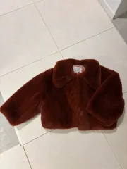 Freckle 프레클 ファー ジャケット ブリックブラウン