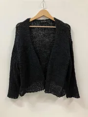 mizuiro ind. ミズイロインド 長袖カーディガン・アンサンブル Vネック CD カーディガン ベーシック&ナチュラル サイズ表記なし ブラック