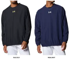 アンダーアーマー UNDER ARMOUR UA Vネック ジャケット  1381263 410 MDN/WHT