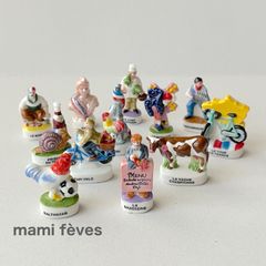 モーツァルト フェーブ フェーヴ フランス 陶器 ミニチュア 置物