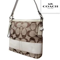 【美品】COACH　コーチ　2WAYバッグ　キャンバス