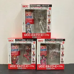 【広店】UCC ヱヴァンゲリヲン新劇場版:Q 特製フィギュア付きセット 3種セット　②【717-3012】