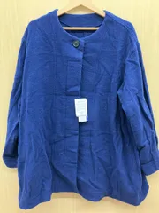 Cotton House Aya PICK UP コットンハウスアヤ ピックアップ ブルー ウールコート KWPJ03679HM-BL Mサイズ 日本製