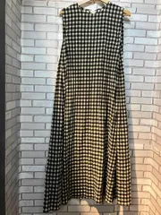 BLUE LABEL CRESTBRIDGE ブルーレーベルクレストブリッジ　 ノースリーブワンピース　ギンガムチェック　インポート
