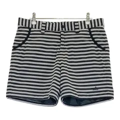 サイズ：OT ADIDAS GOLF アディダスゴルフ  中綿ショートパンツ ボーダー柄 ブラック系 [240101479909] ゴルフウェア レディース ストスト