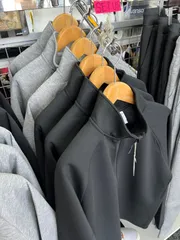 セットアップ可能商品‼️XLあり‼️UnitedAthle ユナイテッドアスレ⚫︎長袖　9.4オンス　ダンボールニット　フルジップ　スタンドアウター　グレー　ブラック　M L XL