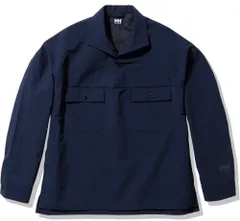 ヘリーハンセン Helly Hansen マリン ライトノウティスクプルオーバーシャツ Light Nautisk Pullover Shirts メンズ レディース プルオーバーシャツ 羽織り 開襟シャツ  HOE12304 DN Dネイビー