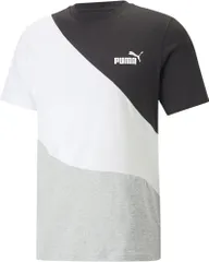 プーマ PUMA PUMA POWER キャット Tシャツ  675736 04 ライト グレー ヘザー