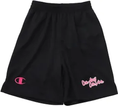 チャンピオン Champion バスケット バスケットボール ジュニア ショーツ  CKYB517 107 ブラック×ピンク