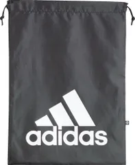 アディダス adidas イーピーエスシューズサック シューズケース 靴袋 靴入れ ロゴ入り 耐久性 部活 フットサル アスリート ジム トレーニング  TS078 H64737 ブラック
