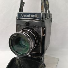 Great Wall 中判カメラ 90mm f/3.5 長城 希少品 Great Wall 長城 DF-4 レトロ調 6×6 1眼レフカメラ 90mm F3.5