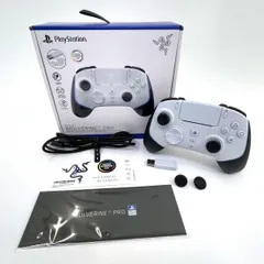 Razer レイザー Wolverine V2 Pro White Edition ワイヤレスゲーミングコントローラー PS5/PC対応 ※中古
