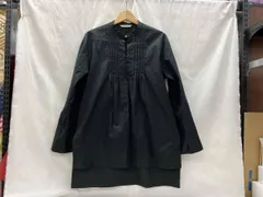 PLAIN PEOPLE   プレインピープル　A1531FB   長袖シャツ　ブラウス　ブラック