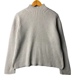 古着 ラルフローレン Ralph Lauren LAUREN ローレン ハイネック リブ編み コットンニットセーター レディースL相当/eaa601783
