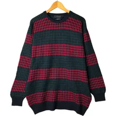 古着 90年代 Pringle ダイヤ柄 ラムウールニットセーター メンズXL相当 ヴィンテージ/eaa601544