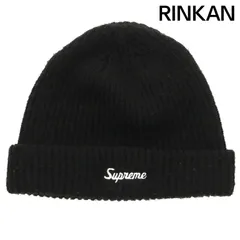 シュプリーム  Loose Gauge Beanie ロゴ刺繍ビーニー メンズ