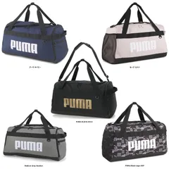 プーマ PUMA プーマ チャレンジャー ダッフル バッグ S 35L ボストンバッグ ショルダーバッグ 鞄 かばん 大容量 部活 チーム 試合 大会 合宿 旅行 トラベル  079530 19 PUMABLACK-LOGOAOP