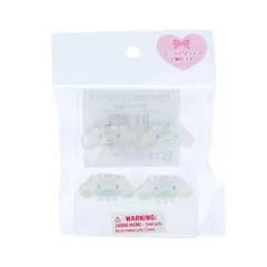 ミニヘアクリップ4個セットオーロラ シナモロール シナモン Cinnamoroll キャラクター 420905