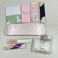 【新品未使用品】着付け11点セット　和装小物　着付け小物　セット　着物　振袖　成人式　卒業式　きもの　着物　Lサイズ　6