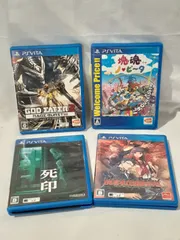 PSVITA ソフトセット 死印 ゴッドイーター2 魂ノ・ビータ 魔都紅色幽撃隊 【動作確認無】S