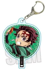 【新品】キーホルダー 竈門炭治郎(無限城編ver.) うちわ風キーホルダー 「鬼滅の刃」