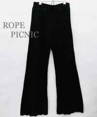 ROPÉ PICNIC　ニット調デザインパンツ