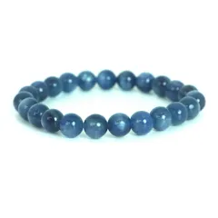 カイヤナイト ハイクオリティー １点もの ブレスレット 数珠 パワーストーン 天然石 アクセサリー ハンドメイド