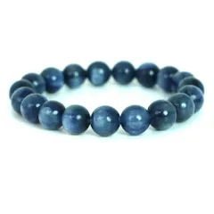 カイヤナイト ハイクオリティー １点もの ブレスレット 数珠 パワーストーン 天然石 アクセサリー ハンドメイド