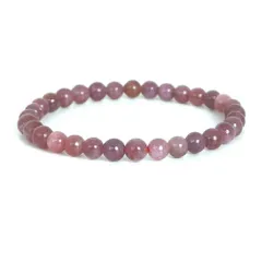 ピンクサファイア ハイクオリティー １点もの ブレスレット 数珠 パワーストーン 天然石 アクセサリー ハンドメイド