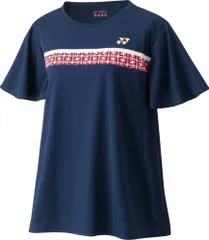 ヨネックス YONEX テニス ウィメンズゲームシャツ 半袖 トップス ベリークール UVカット 吸汗速乾 制電 試合 ゲーム 大会 部活 チーム トレーニング ウェア レディース  20731 019 ネイビーブルー