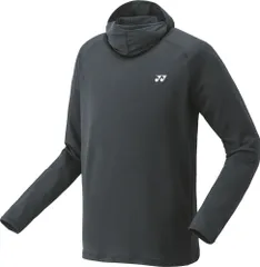 ヨネックス YONEX バドミントン  ユニロングスリーブTシャツ トップス 長袖 ロンT パーカー ストレッチ 制電 抗ウイルス加工 練習 トレーニング クラブ 部活 チーム メンズ レディース  16612 007 ブラック