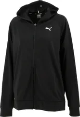 プーマ PUMA ACTIVE フルジップ フーディ ウィメンズ レディース パーカー アウター スポーツ フィットネス トレーニング 女性  849114 01 プーマ ブラック