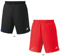 ヨネックス YONEX テニス メンズニットハーフパンツ 硬式 軟式 ソフトテニス ボトムス ショートパンツ 短パン トーナメント ツアー ゲーム 試合トレーニング 吸汗速乾 ストレッチ 男性  15181 007 ブラック