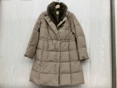 BEAMS ビームス レディース ダウンジャケット コート Lサイズ ベージュ
