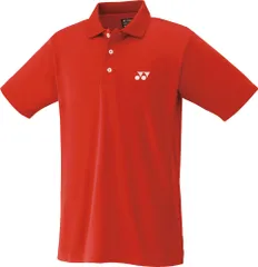ヨネックス YONEX テニス ユニゲームシャツ 半袖 トップス 吸汗速乾 UVカット ストレッチ 制電 試合 大会 部活 クラブ チーム 日本バドミントン協会審査合格品 メンズ レディース  10800 496 サンセットレッド