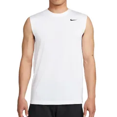 [NIKE] Dri-FIT レジェンド スリーブレスTシャツ DX0992 ホワイト/ブラック M 