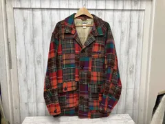 SANBUSCO/その他＞パッチワーク風チェックジャケット04810658 サイズL