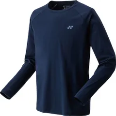 ヨネックス YONEX テニス ユニロングスリーブTシャツ フィットスタイル ロンT トップス 長袖 吸汗速乾 制電 練習 トレーニング 部活 チーム クラブ ウェア メンズ レディース  16650 019 ネイビーブルー