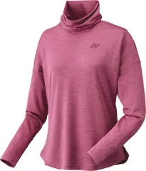 ヨネックス YONEX テニス ウィメンズロングスリーブTシャツ シャツ ロンT 長袖 ストレッチ 制電 抗ウイルス加工  16614 457 ローズ