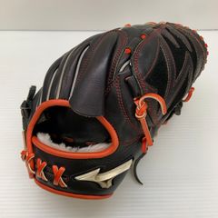 軟式野球グローブ 赤と黒 アトムズ - メルカリ