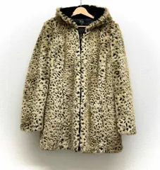 ZARA TRF / ザラ ティーアルエフ / フェイクファー / コート / アニマル柄 / Lサイズ